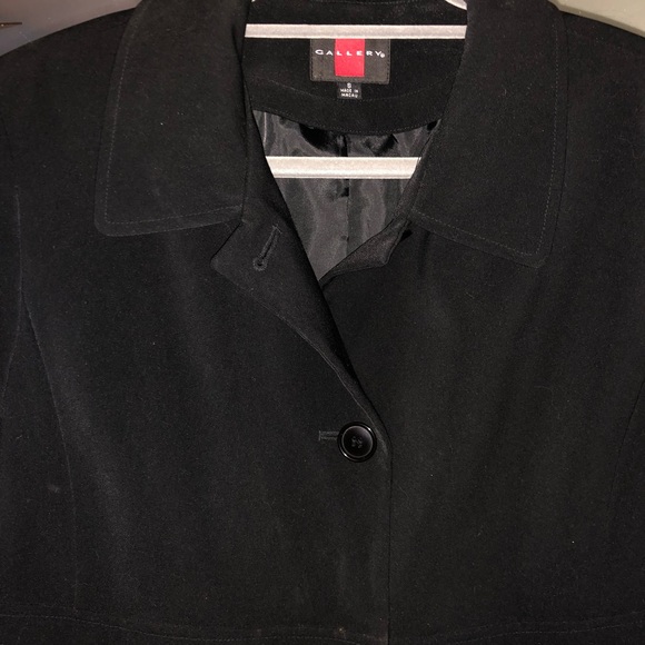 Black Gallery Overcoat - Picture 3 of 5